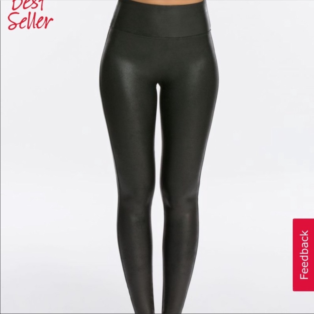 Spanx Faux Leather Leggings